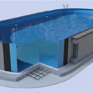 Lagune Oval 9,1m x 4,6m x 1,2m