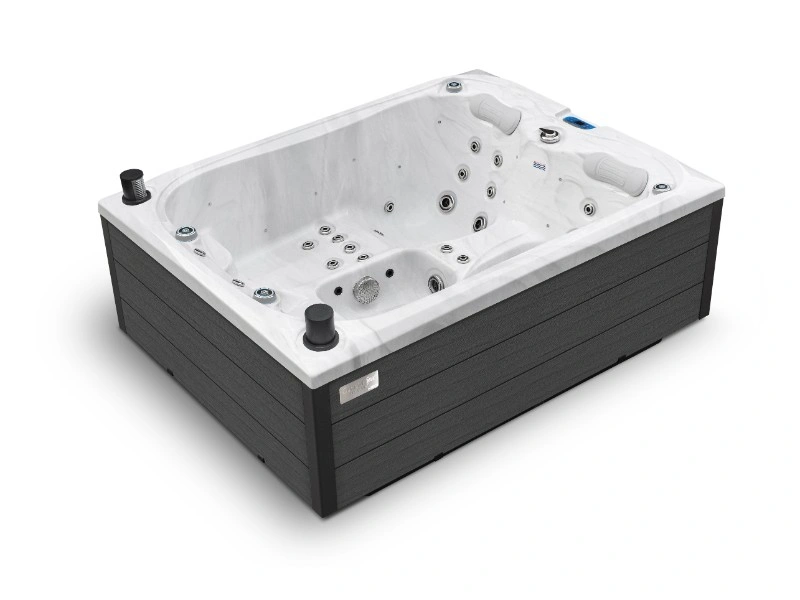 Emeer weißer Marmor Whirlpool