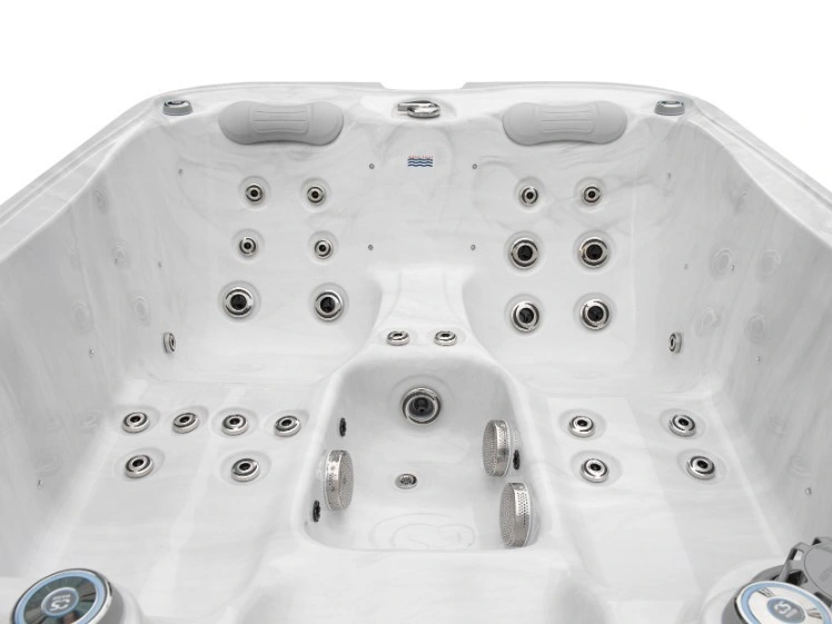 Emeer weißer Marmor Whirlpool – Bild 8