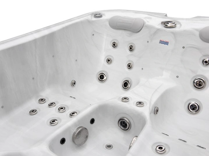 Emeer weißer Marmor Whirlpool – Bild 6