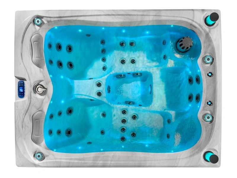 Emeer weißer Marmor Whirlpool – Bild 5