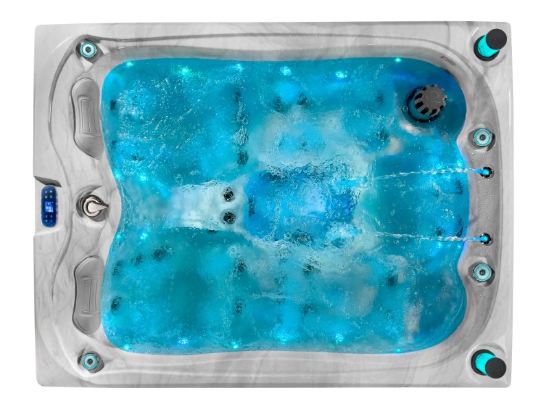 Emeer weißer Marmor Whirlpool – Bild 4